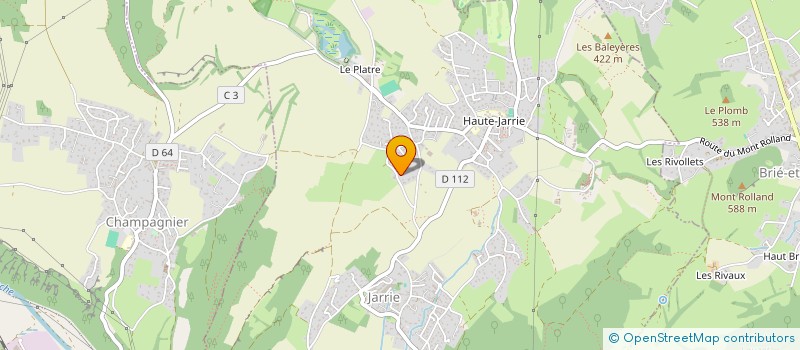 localisation de l'entreprise JUMA  JARRIE