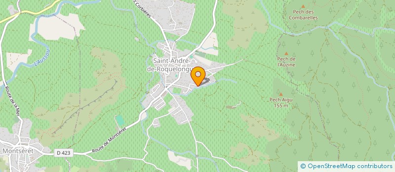 localisation de l'entreprise JUMA  SAINT-ANDRE-DE-ROQUELONGUE