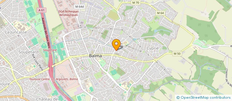 localisation de l'entreprise JUMA  BALMA