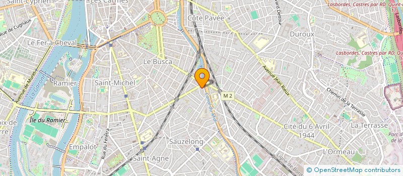 localisation de l'entreprise JUMA à TOULOUSE