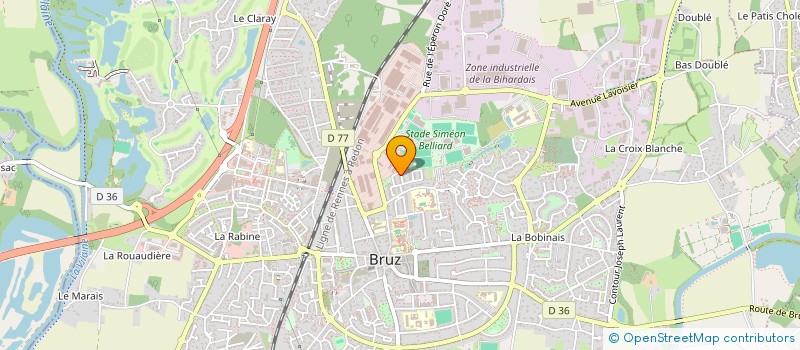 localisation de l'entreprise JUMA BRUZ  BRUZ