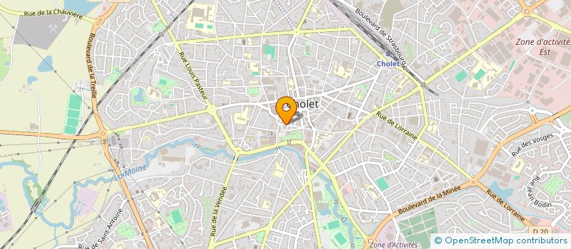 localisation de l'entreprise JUMACA à CHOLET