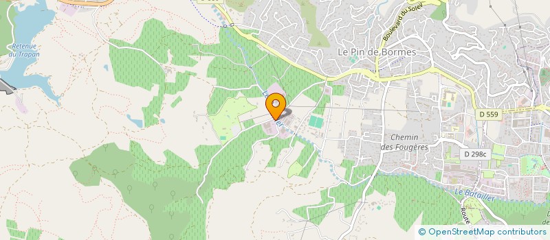 localisation de l'entreprise JUMACADO à BORMES-LES-MIMOSAS