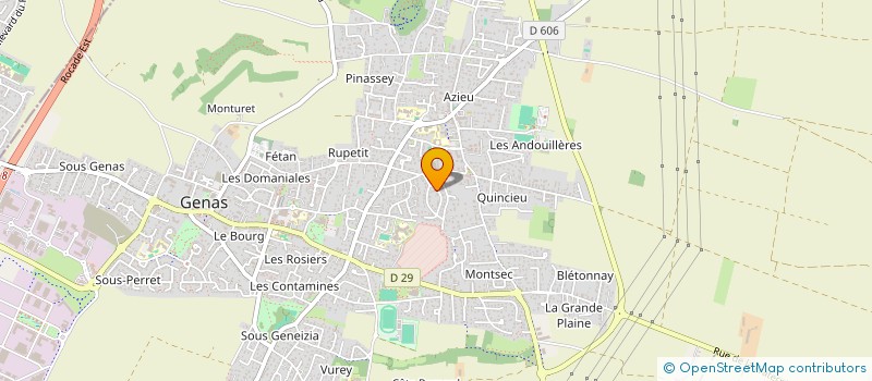 localisation de l'entreprise JUMADI  GENAS