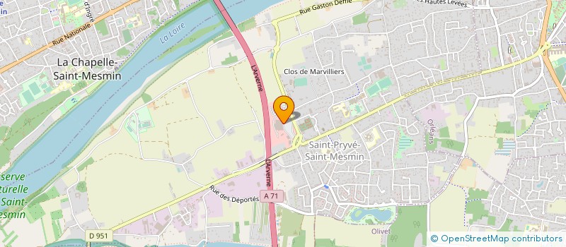 localisation de l'entreprise JUMADIS  SAINT-PRYVE-SAINT-MESMIN