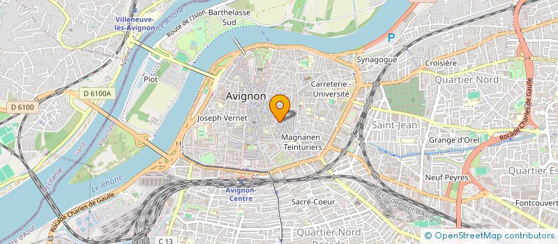 localisation de l'entreprise JUMAEVAN  AVIGNON