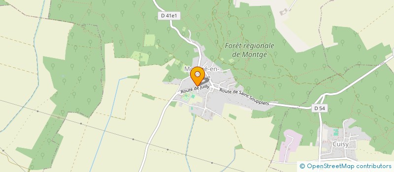 localisation de l'entreprise JUMAFRES  MONTGE-EN-GOELE