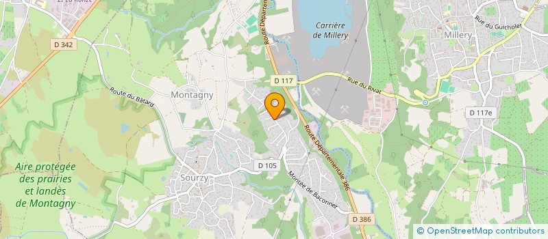 localisation de l'entreprise JUMAJE  MONTAGNY