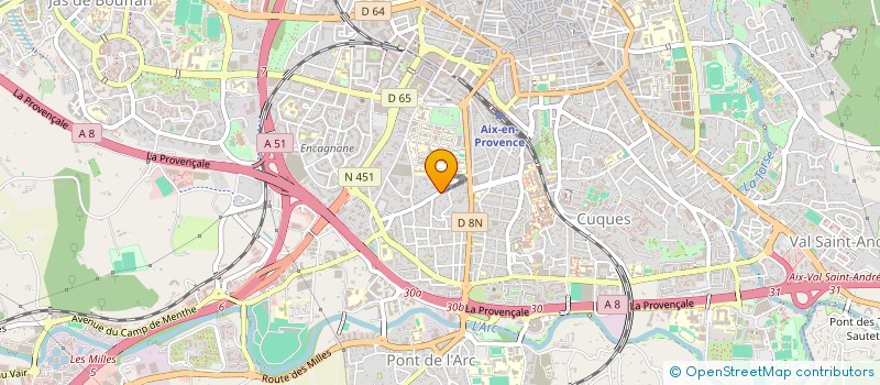localisation de l'entreprise JUMAK à AIX-EN-PROVENCE