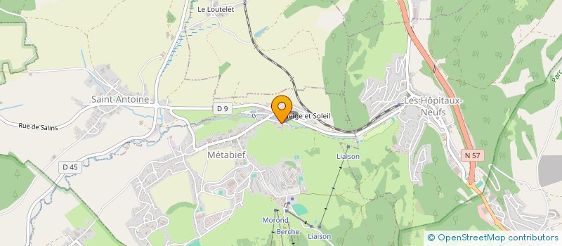 localisation de l'entreprise JUMALA  METABIEF