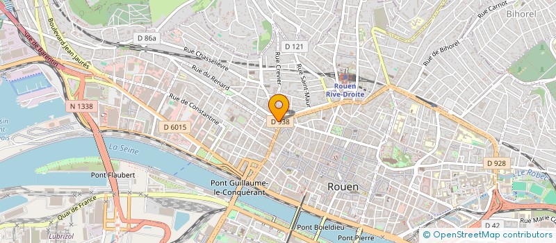localisation de l'entreprise JUMALE RH à ROUEN