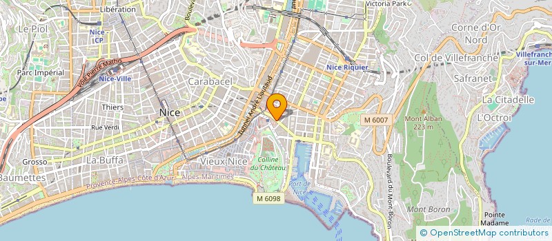 localisation de l'entreprise JUMALEE à NICE