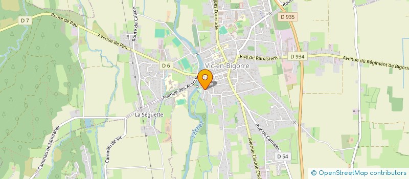 localisation de l'entreprise JUMALEX  VIC-EN-BIGORRE