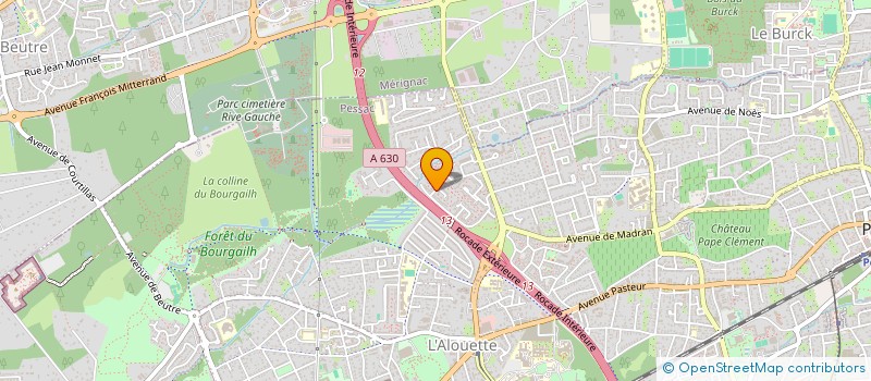 localisation de l'entreprise JUMALI  PESSAC