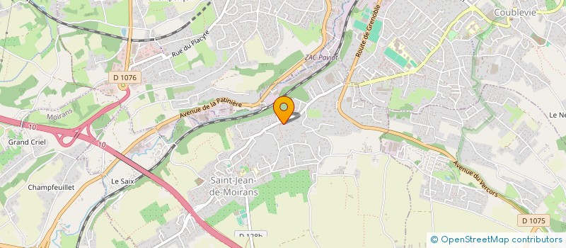 localisation de l'entreprise JUMALISE  SAINT-JEAN-DE-MOIRANS