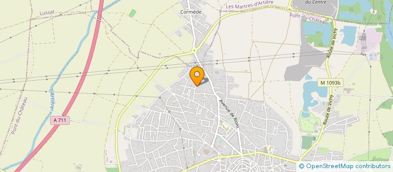 localisation de l'entreprise JUMALO 63  PONT-DU-CHATEAU