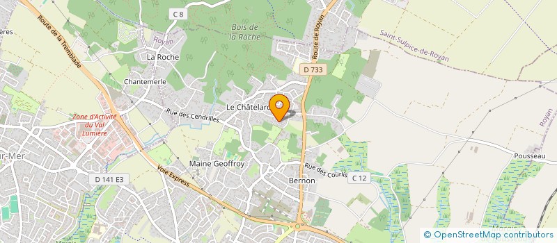 localisation de l'entreprise JUMALOU  ROYAN