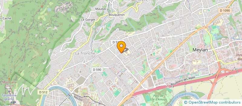 localisation de l'entreprise JUMAMA IMMO  CORENC