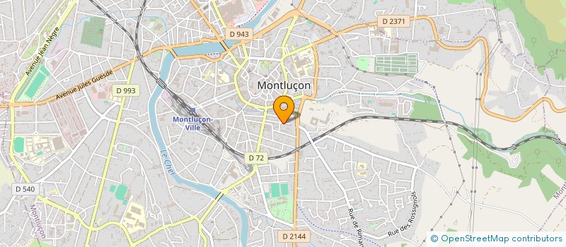 localisation de l'entreprise JUMAMI à MONTLUCON