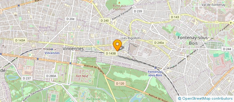 localisation de l'entreprise JUMANJEAK à VINCENNES