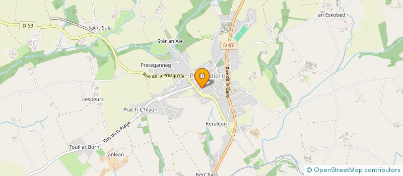 localisation de l'entreprise JUMAPAU  PLOMODIERN