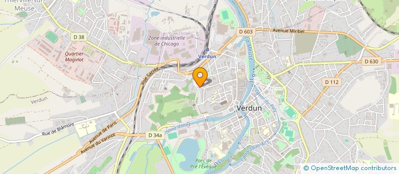 localisation de l'entreprise JUMAPI à VERDUN