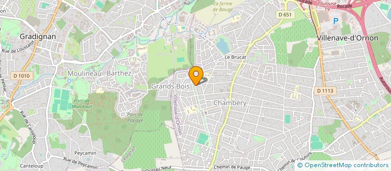 localisation de l'entreprise JUMAR CONSEIL à VILLENAVE-D'ORNON
