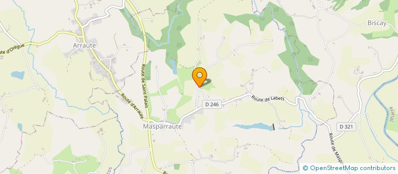 localisation de l'entreprise JUMAREGEM  MASPARRAUTE