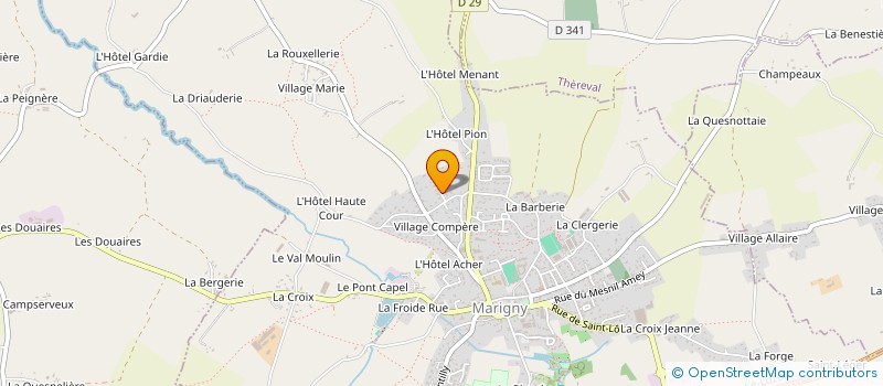 localisation de l'entreprise JUMASSIA  COUTANCES