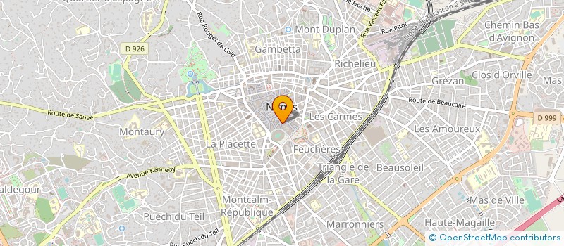 localisation de l'entreprise JUMAT à NIMES