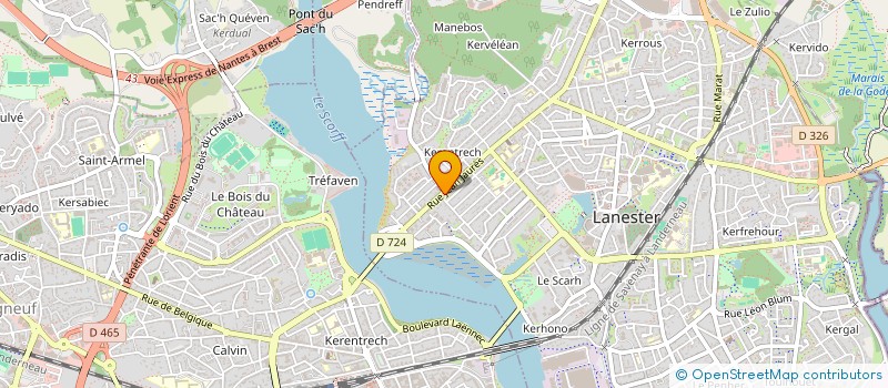 localisation de l'entreprise JUMAT'IMMO  LANESTER