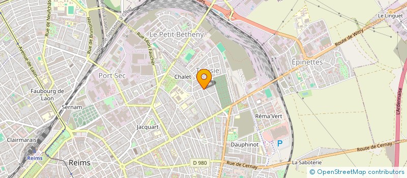 localisation de l'entreprise JUMAT INVEST  REIMS