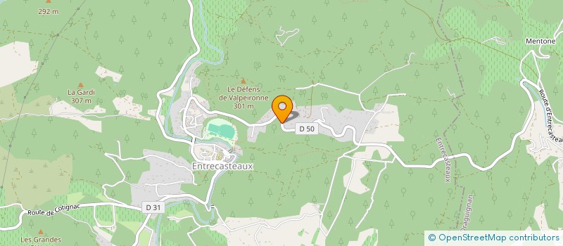 localisation de l'entreprise JUMATHEX  CARCES