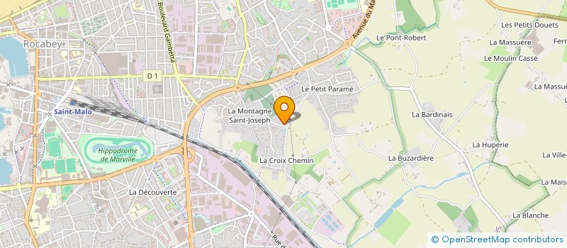 localisation de l'entreprise JUMATI  SAINT-MALO