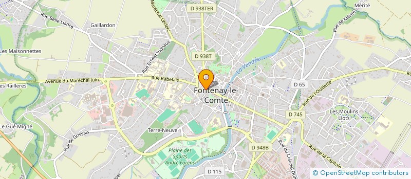 localisation de l'entreprise JUMATO  FONTENAY-LE-COMTE