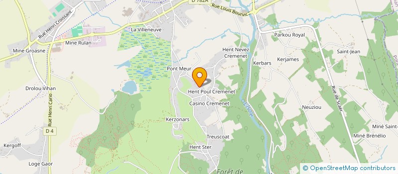 localisation de l'entreprise JUMATT29  SCAER