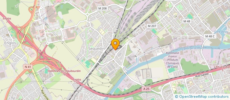 localisation de l'entreprise JUMAU  SEQUEDIN