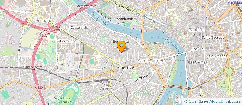 localisation de l'entreprise JUMAVI à TOULOUSE