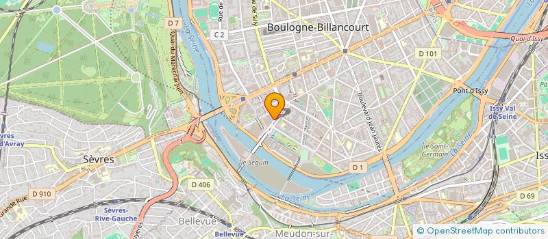 localisation de l'entreprise JUMAX à BOULOGNE-BILLANCOURT