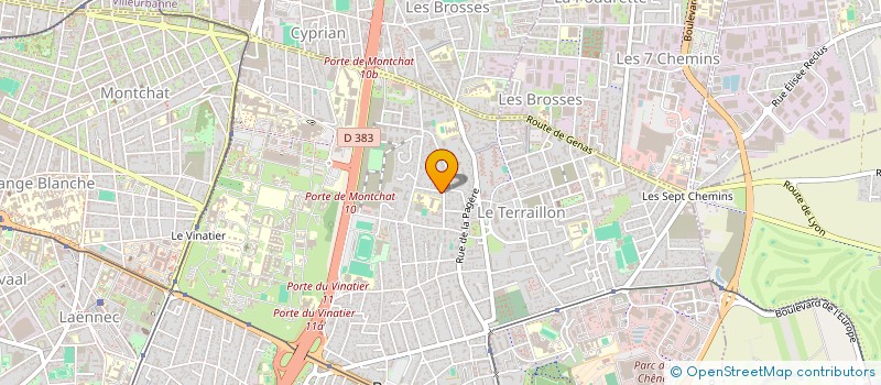 localisation de l'entreprise JUMAX  BRON