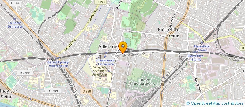 localisation de l'entreprise JUMBO DEPANNE PNEUS à VILLETANEUSE
