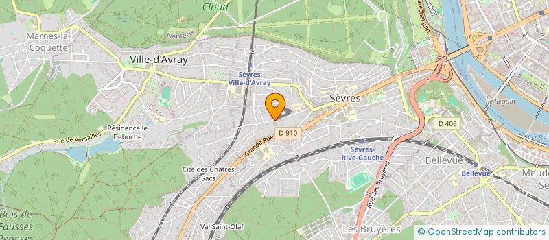 localisation de l'entreprise JUMBO LOGISTIQUE SERVICES à SEVRES