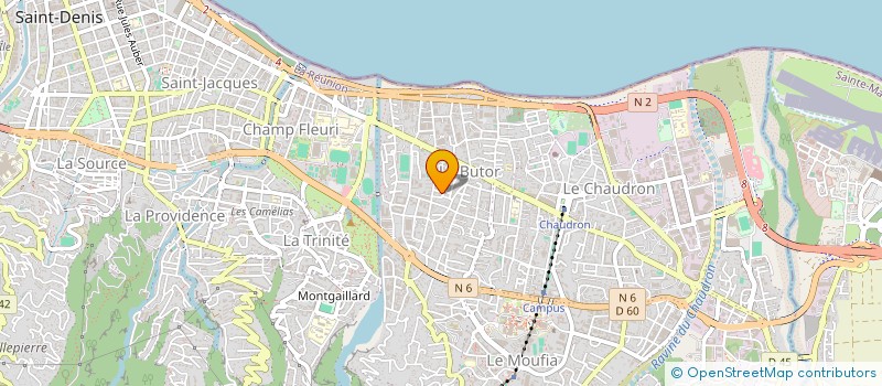 localisation de l'entreprise JUMBO SANDALES à SAINT DENIS