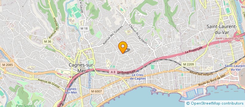 localisation de l'entreprise JUMEA & CO à CAGNES-SUR-MER