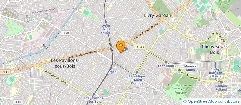 localisation de l'entreprise JUMEAUX à LES PAVILLONS-SOUS-BOIS