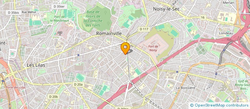 localisation de l'entreprise JUMEAUX ONLINE à ROMAINVILLE