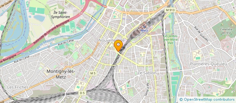 localisation de l'entreprise JUMEGARA  METZ