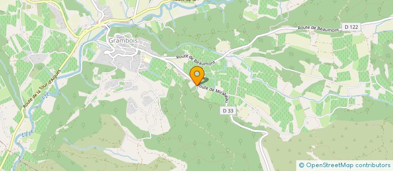 localisation de l'entreprise JUMEL  LA TOUR D'AIGUES