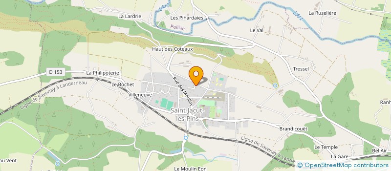 localisation de l'entreprise JUMEL  SAINT-JACUT-LES-PINS