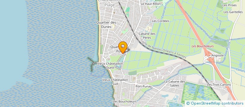 localisation de l'entreprise JUMEL à CHATELAILLON-PLAGE